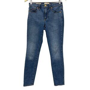 Universal Thread High Rise Skinny Denim Jeans Size 2 26 Blue Cotton Work Trendy